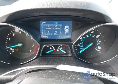 2014 Ford Escape S z USA, uszkodzony, nr VIN 1FMCU0F71EUB77447